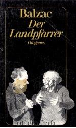 Der Landpfarrer:Roman 1977 PDF电子版封面 Honoré de Balzac