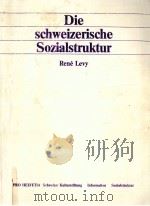 Die schweizerische sozialstruktur 1982 PDF电子版封面 Rene Levy