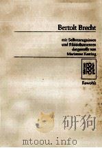 Bertolt Brecht 1959 PDF电子版封面 Marianne Kesting