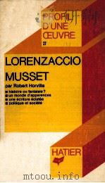 LORENZACCIO MUSSET（1972 PDF版）