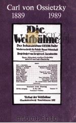 CARL VON OSSIETZKY 1889 1989（1989 PDF版）