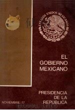 El Gobierno mexicano 12 1977 PDF电子版封面 Presidencia de la Republica