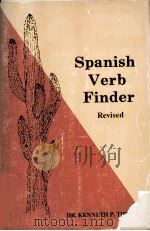 THE SPANISH VERB FINDER 1991 PDF电子版封面 KENNETH P.THEDA