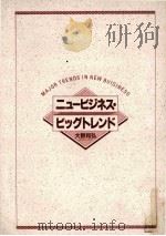 ニュービジネス·ビッグトレンド 1988.07 PDF电子版封面 大野和弘著