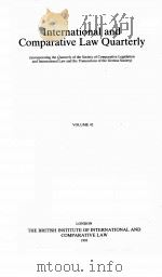 THE INTERNATIONAL AND COMPARATIVE LAW QUARTERLY VOLUME 42（1993 PDF版）