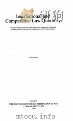 THE INTERNATIONAL AND COMPARATIVE LAW QUARTERLY VOLUME 43（1994 PDF版）