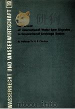 SETTLEMENT OF INTERNATIONAL WATER LAW DISPUTES IN INTERNATIONAL DRAINAGE BASINS 1981 PDF电子版封面 3503019294