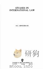 STUDIES IN INTERNATIONAL LAW 1980 PDF电子版封面