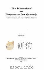 THE INTERNATIONAL AND COMPARATIVE LAW QUARTERLY  VOLUME 20（1971 PDF版）