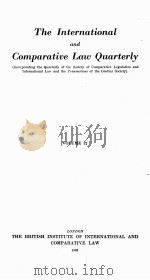 THE INTERNATIONAL AND COMPARATIVE LAW QUARTERLY  VOLUME 12（1963 PDF版）