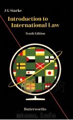 AN INTRODUCTION TO INTERNATIONAL LAW TENTH EDITION（1989 PDF版）