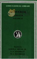 PLUTARCH MORALIA VOLUME 9（1999 PDF版）