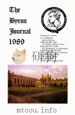 THE BYRON JOURNAL 1989 1989 PDF电子版封面 JOHN A.HADJIPATERAS