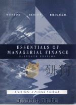 ESSENTIALS OF MANAGERIAL FINANCE  BLUEPRINTS:A PROBLEM NOTEBOOK（1996 PDF版）