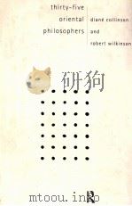 THIRTY FIVE ORIENTAL PHILOSOPHERS（1994 PDF版）