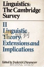 LINGUISTICS:THE CAMBRIDGE SURVEY（1989 PDF版）
