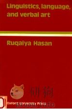 LINGUISTICS LANGUAGE AND VERBAL ART（1990 PDF版）