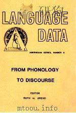 LANGUAGE DATA AMERINDIAN SERIES NO.9 FROM PHONOLOGY TO DISCOURSE:STUDIES IN SIX COLOMBIAN LANGUAGES（1985 PDF版）