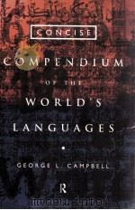 CONCISE COMPENDIUM OF THE WORLD'S LANGUAGES（1995 PDF版）