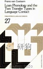 LOAN PHONOLOGY AND THE TWO TRANSFER TYPES IN LANGUAGE CONTACT（1988 PDF版）