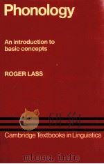 PHONOLOGY AN INTRODUCTION TO BASIC CONCEPTS（1984 PDF版）