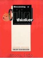 BECOMING A CRITICAL THINKER  SECOND EDITION（1996 PDF版）