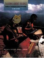 TALKING ABOUT PEOPLE  READINGS IN CONTEMPORARY CULTURAL ANTHROPOLOGY  SECOND EDITION（1996 PDF版）
