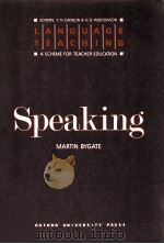 LANGUAGE TEACHING:A SCHEME FOR TEACHER EDUCATION SPEAKING（1987 PDF版）