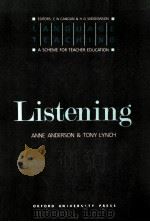 LANGUAGE TEACHING:A SCHEME FOR TEACHER EDUCATION LISTENING 1989 PDF电子版封面 C N CANDLIN H G WIDDOWSON