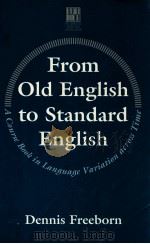 FROM OLD ENGLISH TO STANDARD ENGLISH（1992 PDF版）