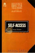 RESOURCE BOOKS FOR TEACHERS SELF ACCESS 1991 PDF电子版封面 SUSAN SHEERIN
