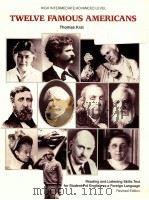TWELVE FAMOUS AMERICANS（1994 PDF版）