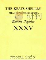 KEATS SHELLEY MEMORIAL BULLETIN ROME NO.XXXV（1984 PDF版）