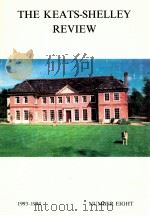 THE KEATS SHELLEY REVIEW NUMBER 8（1993.04 PDF版）