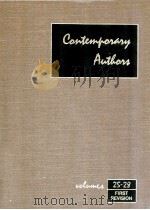 CONTEMPORARY AUTHORS VOLUME 25-28 1977 PDF电子版封面 CHRISTINE NASSO