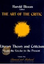THE ART OF THE CRITIC VOLUME 1（1985 PDF版）