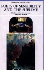 MODERN CRITICAL VIEWS POETS OF SENSIBILITY AND THE SUBLIME（1986 PDF版）
