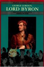 MODERN CRITICAL VIEWS GEORGE GORDON LORD BYRON（1986 PDF版）