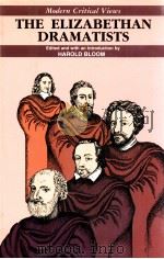 MODERN CRITICAL VIEWS ELIZABETHAN DRAMATISTS（1986 PDF版）
