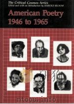 THE CRITICAL COSMOS SERIES AMERICAN POETRY 1946 TO 1965（1987 PDF版）