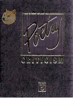 POETRY CRITICISM VOLUME 5（1992 PDF版）