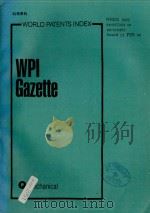 WORLD PATENTS INDEX WPI GAZETTE WEEK 9402 1994 PDF电子版封面