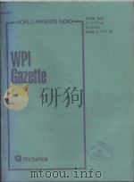 WORLD PATENTS INDEX WPI GAZETTE WEEK 9415 1994 PDF电子版封面