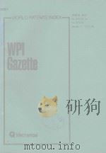 WORLD PATENTS INDEX WPI GAZETTE WEEK 9427（1994 PDF版）