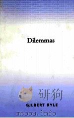 DILEMMAS  THE TARNER LECTURES 1953（1998 PDF版）