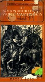 THE NORTON ANTHOLOGY OF WORLD MASTERPIECES VOLUME 1（1980 PDF版）