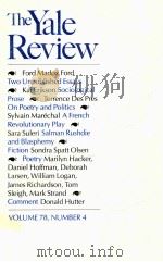 THE YALE REVIEW VOL.78 NUMBER 4（1990 PDF版）