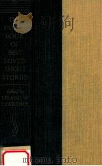 THE FAMILY BOOK OF BEST LOVED SHORT STORIES（1954 PDF版）