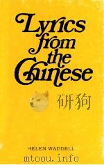 LYRICS FROM THE CHINESE（1973 PDF版）