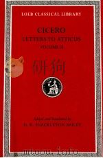 CICERO LETTERS TO ATTICUS VOLUME 2（1999 PDF版）